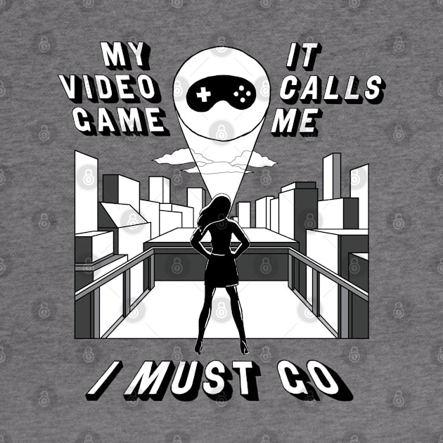 Girl Gamer Video Games Calling Girl Gamers Gift by atomguy